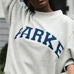 Gray PARKE Women's Sweatshirt
